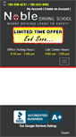 Mobile Screenshot of nobledrivingschool.com